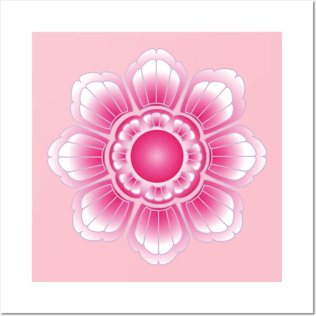 Khmer Lotus Wall Art by PeregrinusCreative